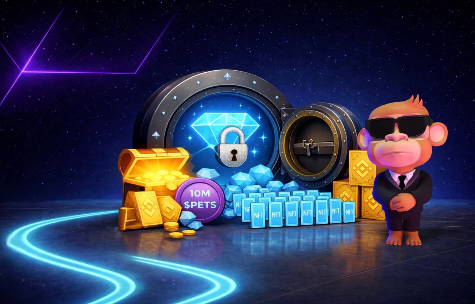 Diamond Pet Collector Vault